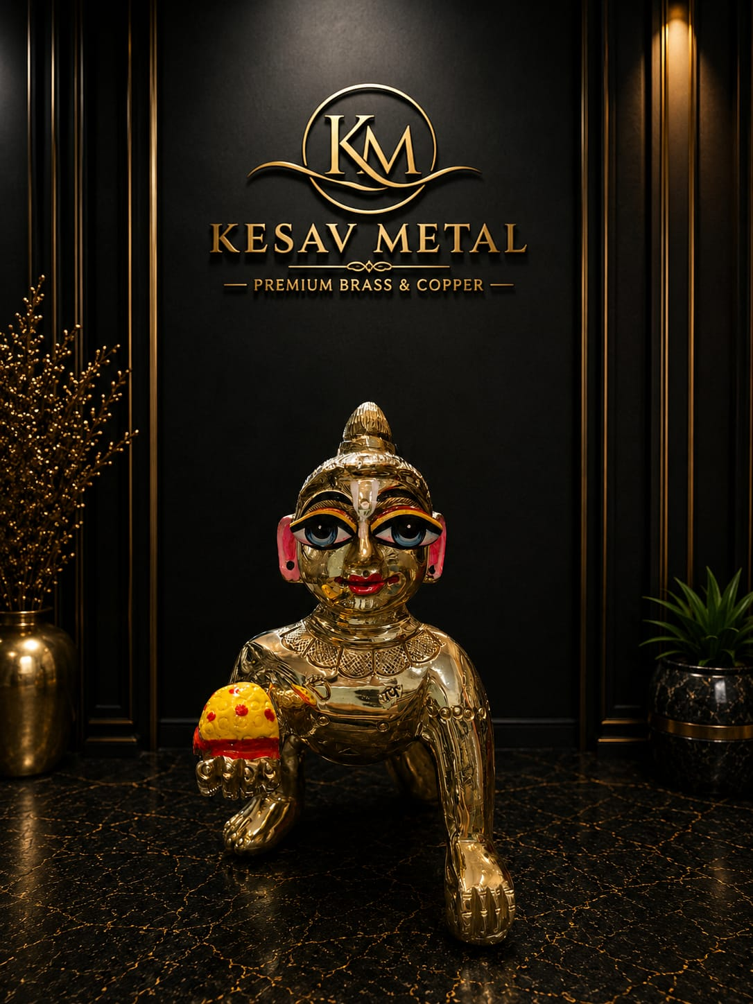 Laddu Gopal Ji-5 number- -850 gm